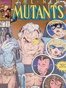New Mutants 87 1st Cable 2nd Print Gold Marvel Comics PGX Graded 9.0 - Picture 1 of 8