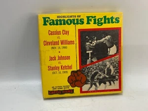Vintage 8MM Movie Famous Fights Boxing Clay Williams 1966 Johnson Ketchel 1909 - Picture 1 of 8
