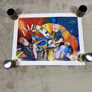 Marcus Glenn IT'S POPPIN' BABY, CAN YOU FEEL IT? 2007 Signed COA Seriolithograph - Picture 1 of 10