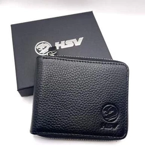 HSV Genuine Leather Zipper Wallet - Picture 1 of 5