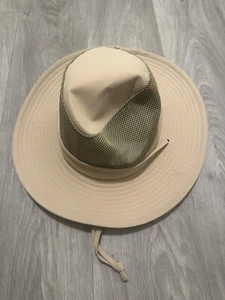 NWT St. John's Bay mens boaters Hat One size Fits All -Beige - Picture 1 of 3