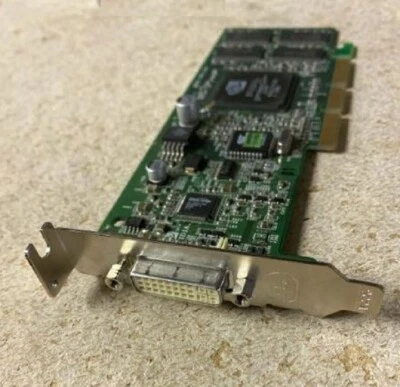 HP GeForce2 MX200 64MB LP DVI AGP Video 279392-002 SFF small form factor - Image 1 of 3