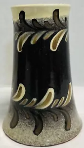 *2011*Eldreth*Red Ware Redware*Vase*Browns and Creams*22316B S216 - Picture 1 of 4