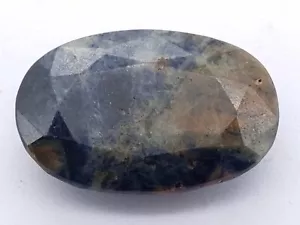 Zaffiro enorme bicolore taglio ovale certificato EGL naturale non trattato 144,20 ct - Foto 1 di 6