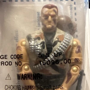 Gi Joe Sgt Savage 1995 sin usar, en caja original 4" camuflaje del desierto figura salvaje correo Hasbro - Imagen 1 de 3