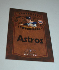 2005 DONRUSS CLASSICS - NOLAN RYAN LEGENDARY LUMBERJACKS LP-27 NUMBERED 069/400