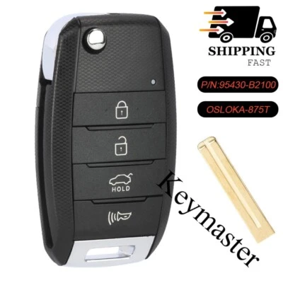 Mando a distancia para Kia Soul 2014 2015 2016 2017 2018 19 95430-B2100 OSLOKA-875T Foto 1 de 3