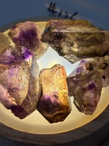 7 Stück Super 7 Sieben Melodie Stein grober Heilkristall - USA #SP136 - Bild 1 von 5