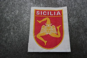 Sicilia Woven Cloth Patch Badge (L16S) - Picture 1 of 2
