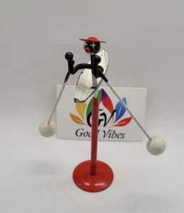 90er Vintage Pendel Figur im Boot - Bild 1 von 2