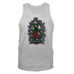 Camiseta sin mangas gráfica religiosa católica Mother Mary Virgin Maria - Imagen 1 de 8