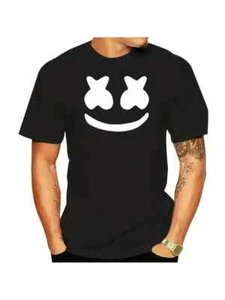 Camiseta Marshmallow Logo DJ Gildan - Imagen 1 de 1
