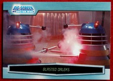 DR WHO & THE DALEKS - BIG SCREEN - Card #044 - BLASTED DALEKS, STRICTLY INK 2003