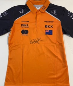 OSCAR PIASTRI SIGNED SHIRT - Picture 1 of 3