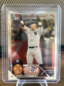 Oswaldo Cabrera 2023 Topps Chrome Baseball Rookie Card #69 - Picture 1 of 2