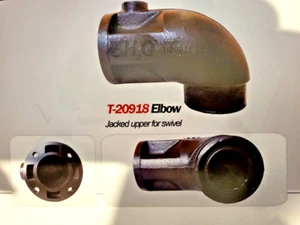 EXHAUST RISER INBOARD STERNDRIVE H2O T-20918 Elbow,  97386, 18-1918 - Bild 1 von 2