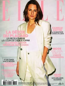 ELLE France 1 March 2019 CAMILLE COTTIN Laura Turka LINA BERG @ New @ - Picture 1 of 5