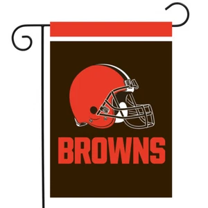 Cleveland Browns Garten Flagge NFL lizenziert 12,5" x 18" Briarwood Lane - Bild 1 von 4