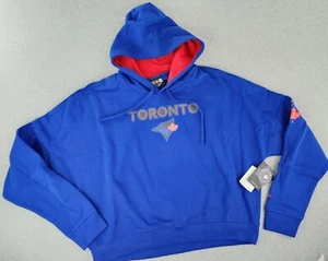 Toronto Blue Jays Women's XL New Era City Connect Baseball AL  Sweatshirt Hoodie - Picture 1 of 15