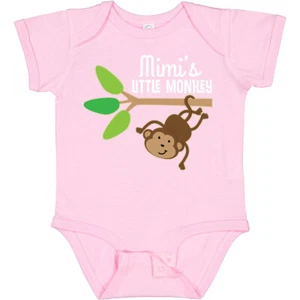 Inktastic Mimi Little Monkey Grandchild Infant Creeper Mimis From Grandson Kids - Picture 1 of 8