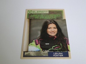 2010 Wheels Element Leilani Munter Undiscovered Elements Rookie Card #99