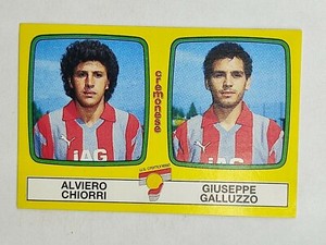 1985/86 CREMONESE CHIORRI SOCCER FIGURE n 440 NEW WITH VELINA