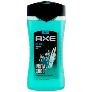 Axe Duschgel ICE CHILL 1 x 250ml 3in1 -Körper -Gesicht - Haare- Ice Menthol Duft - Bild 1 von 1