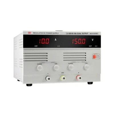 Dual Adjustable DC Regulated Power Supply Aging Test Ammeter Maintenance - Image 1 of 4