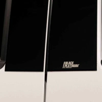 Putco 402522BP Platinum Black Pillar Posts Trim Kit For 09-24 Dodge Ram 1500 NEW - Image 1 of 3