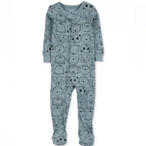 Carter's Toddler Boys 1-Piece Footed Pajama Animal print multiple sizes NWT - Picture 1 of 7