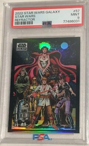 2022 Topps Star Wars Chrome Galaxy PSA 9 Star Wars REFRACTOR #57 - Picture 1 of 2