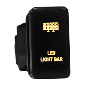 Druckschalter 807O 12 Volt OEM Ersatz LED LICHTLEISTE Bernstein für Toyota FJ Cru... - Bild 1 von 1