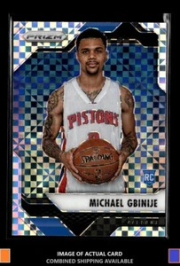 2016-17 Panini Prizm #209 Michael Gbinije Starburst Prizms Rookie Pistons - Picture 1 of 2