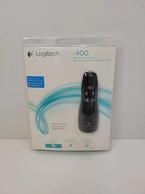 Logitech New R400 Presenter Remote Control & Laser Pointer 910-001354. - Image 1 of 2