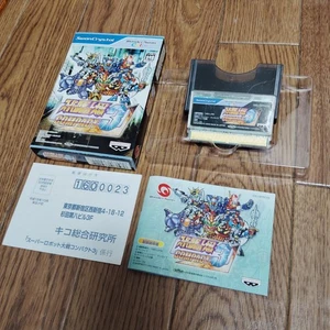 Super Robot Wars COMPACT3 WonderSwan Box Manual BANDAI - Picture 1 of 8