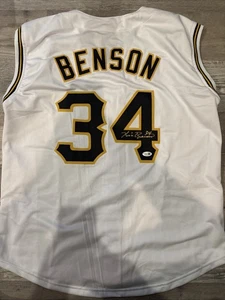 Kris Benson Signed Custom Pittsburgh Pirates Jersey JSA Certified  - Picture 1 of 3