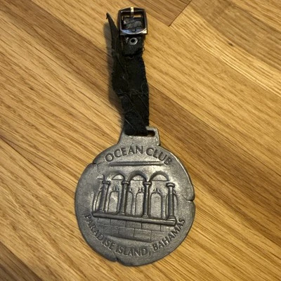 Ocean Club Paradise Island Багамские острова гостевой ключ брелок - сумка для гольфа ярлык - Изображение 1 из 4