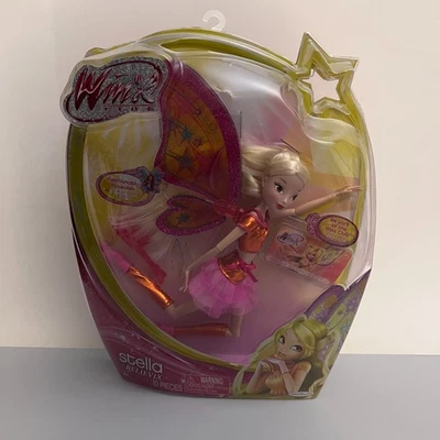 Как новая в коробке кукла WINX CLUB STELLA BELIEVEVIX Fluttering Wings Jakks Pacific 2012 - Изображение 1 из 3