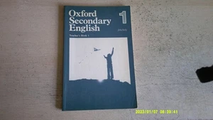 Oxford Secondary English : Teacher's Book 1 - 1982 - John Seely - Home Schooling - Picture 1 of 4