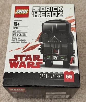 LEGO BrickHeadz Darth Vader 41619 Retired NIB New Factory Sealed - Image 1 of 3