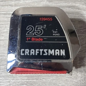 Vintage Craftsman 939455. 25 Ft 1" Blade Tape Measure. Excellent Condition. - Picture 1 of 4