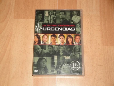URGENCIAS EN DVD SERIE 15ª ULTIMA TEMPORADA COMPLETA CON 3 DISCOS EN BUEN ESTADO - Imagen 1 de 3