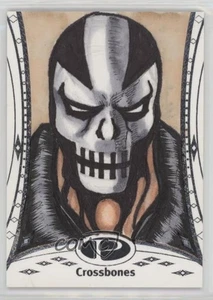 2014 Upper Deck Marvel Premier Character 1/1 Crossbones #49 Auto Sketch 0lz4 - Picture 1 of 3