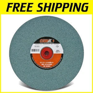 Silicon Carbide Grinding Wheel - 8x1x1-1/4 GC80-I-V - Picture 1 of 2