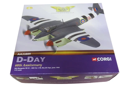 Corgi AA32809 DH Mosquito FB VI D-Day June 1944 Aviation Archive 1:72 Scale NEW - Image 1 of 4