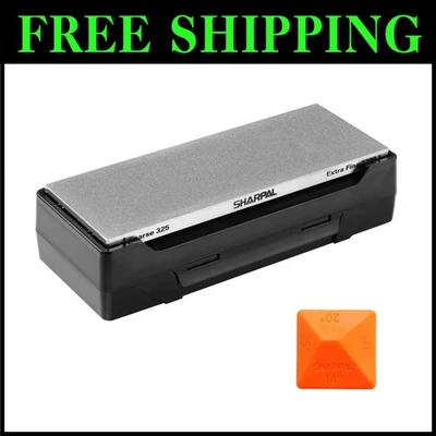 Durable Diamond Knife Sharpener | NonSlip Base, Storage Case - Image 1 of 4