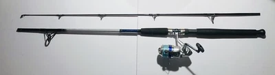 DAIWA D WAVE (DWA F702 MFS) 7'0" 2 PC Med 12-25LB Spinning Rod & 4000-B Reel - Image 1 of 4