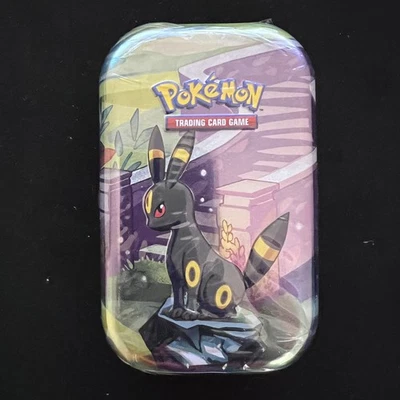 Mini lata Prismatic Evolutions - Arte guarda-chuva - Selado novo em folha - Pokémon TCG - Imagem 1 de 2