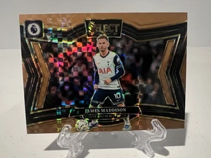 2024-25 Panini Select Field Level James Maddison Bronze Checkerboard Prizm /125 - Bild 1 von 2