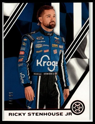 2020 Panini Chronicles #29 Ricky Stenhouse Jr. Red #/99 - Image 1 of 2